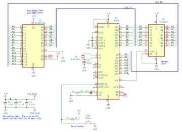 rom led schematic