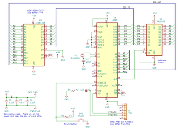 rom serial schematic