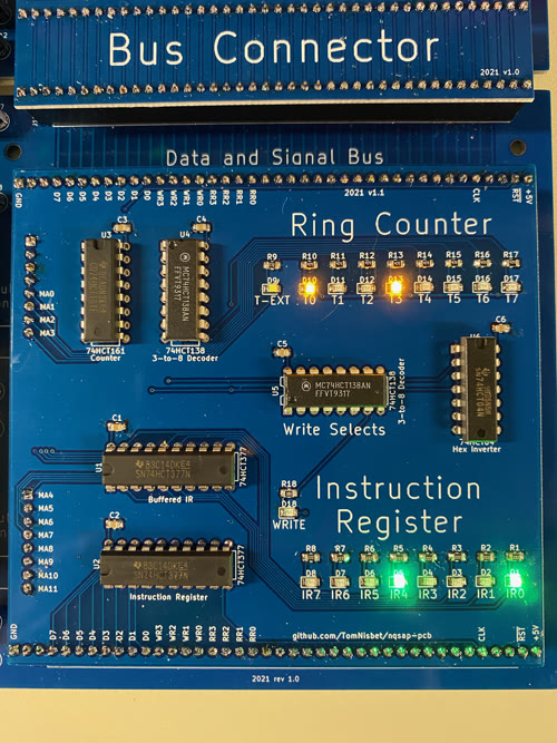 Instruction Register and Ring Counter
